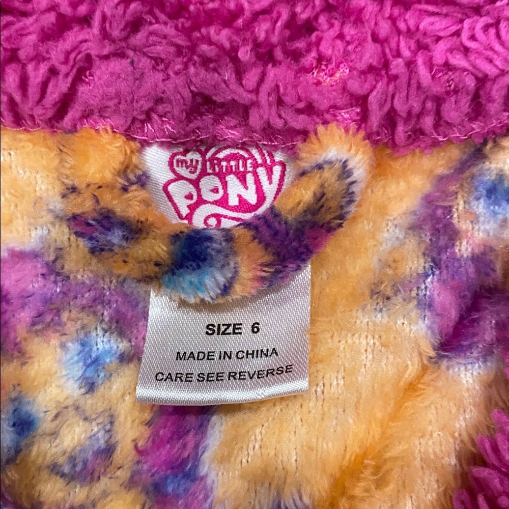 My Little Pony Bath Robe - Picture 2 of 4